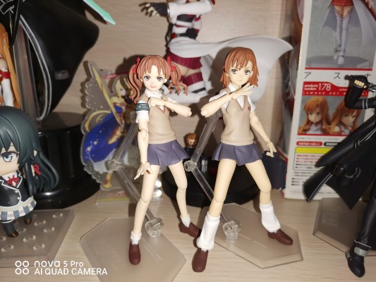 figma PSP 魔法的禁书目录（茵蒂克斯） 初回限定版 figma「御坂美琴」同梱