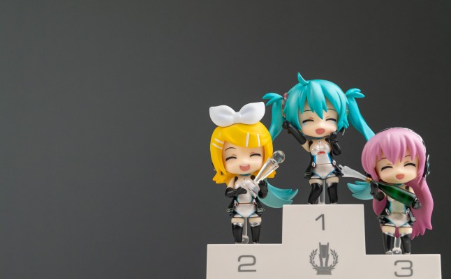 迷你黏土人 GOOD SMILE Racing&VOCALOID 巡音LUKA Racing 2011