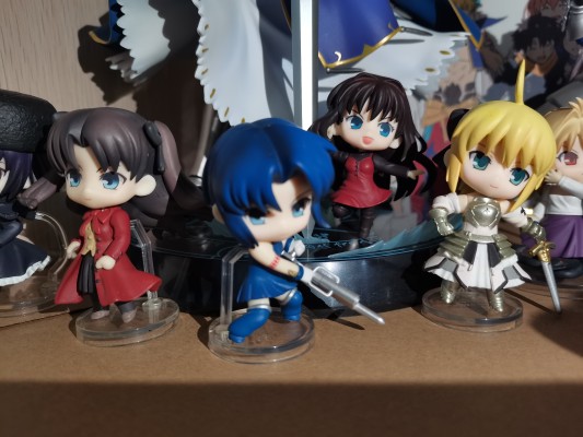 迷你黏土人 フェイト／アンリミテッドコード Saber・Lily 