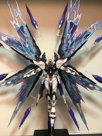METAL BUILD 机动战士高达SEED DESTINY ZGMF-X20A 强袭自由高达 光之翼套装 SOUL BLUE Ver.