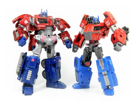 变形金刚 ユナイテッド UN01 オプティマスプライム サイバ特朗モード