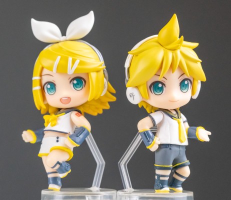 迷你黏土人 初音未来 りにゅーある VOCALOID 镜音リン V4X 