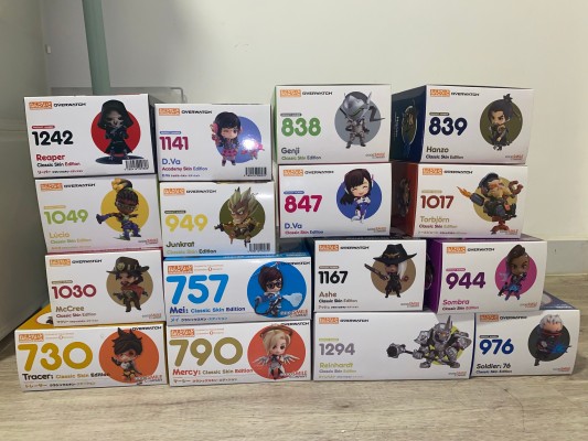 粘土人 #944 守望先锋 黑影 Classic Skin Edition