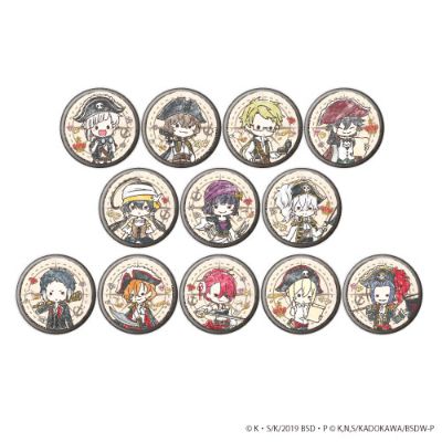 文豪野犬 涂鸦风徽章 海盗款