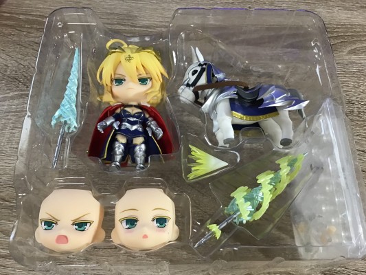 粘土人#1532-DX Fate/Grand Order Lancer 阿尔托莉雅·潘德拉贡＆ 东·斯塔利恩