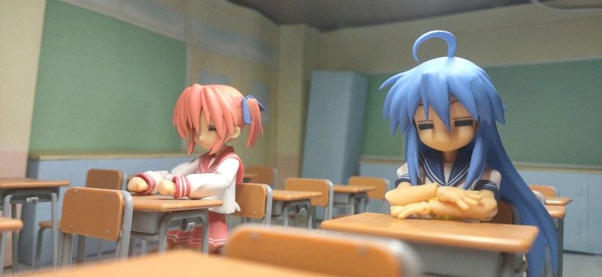 1/12 可动手办用 学校桌椅