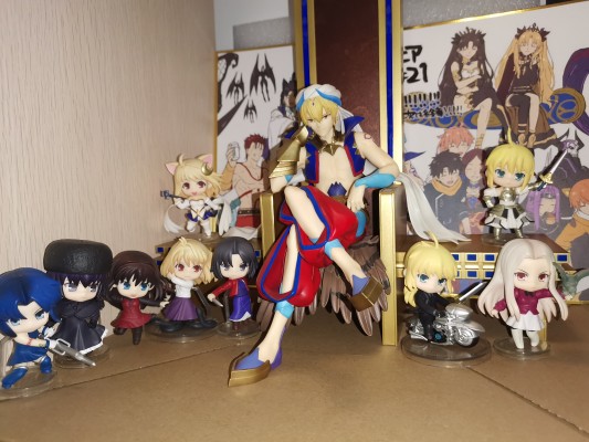 迷你黏土人 フェイト／アンリミテッドコード Saber・Lily 