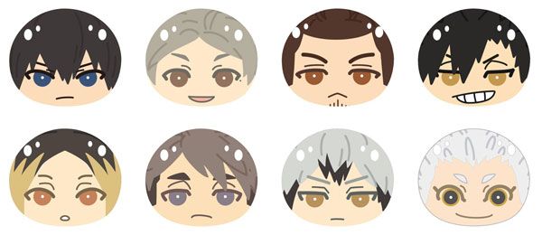 排球少年 第四季 捏捏馒头挂件 B 款