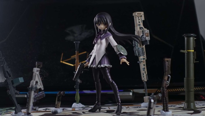 figma #EX-9 魔法少女小圆 晓美焰 制服ver.