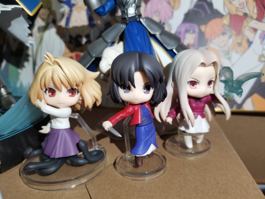 迷你黏土人 フェイト／アンリミテッドコード Saber・Lily 