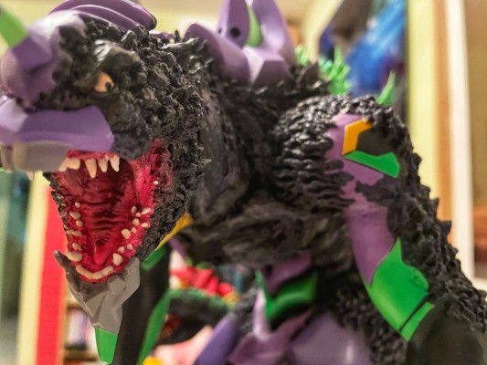 东宝30cm系列 哥斯拉対EVA EVA初号机 