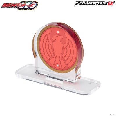 亚克力Logo立牌EX 假面骑士欧兹 鹰雀鹫联组 核心硬币