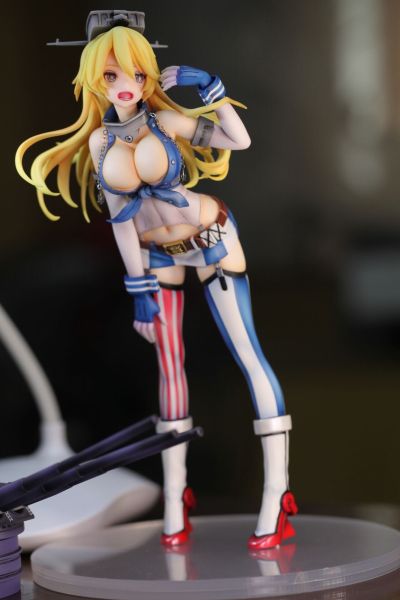 舰队Collection-舰娘- 衣阿华 装扮舰娘和装备的妖精桑