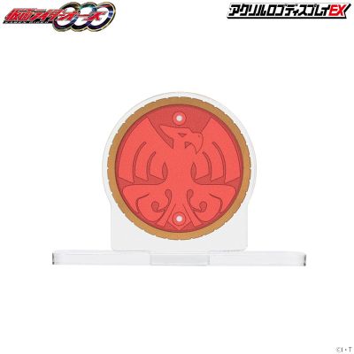 亚克力Logo立牌EX 假面骑士欧兹 鹰雀鹫联组 核心硬币