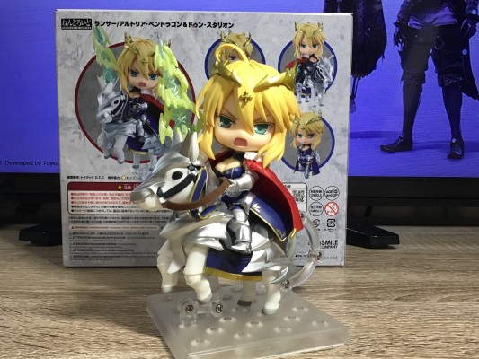 粘土人#1532-DX Fate/Grand Order Lancer 阿尔托莉雅·潘德拉贡＆ 东·斯塔利恩