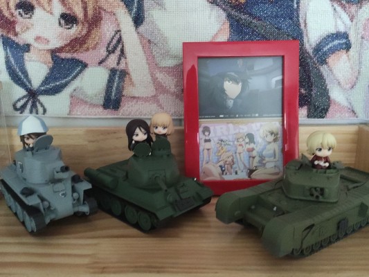 粘土人配件系列 少女与战车 剧场版 百夫长