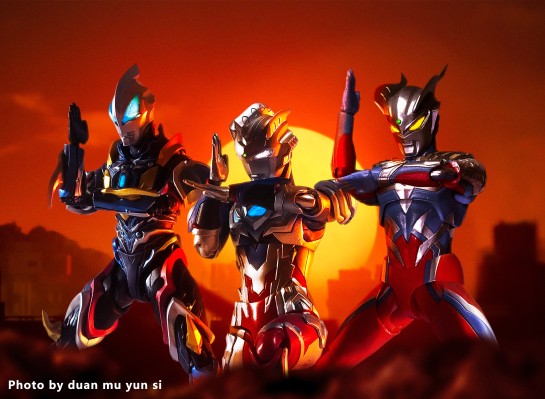 初来乍到.捷德奥特曼shf.银河初升.肝一下午的图～