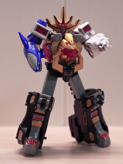 SMP [SHOKUGAN MODELING PROJECT] 百兽战队牙吠连者 百兽合体 牙吠王