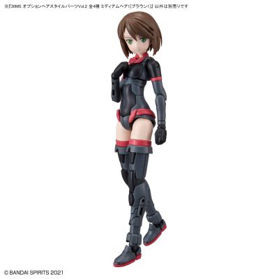 30MS 扩展发型配件第二弹 中短发1(棕色1)