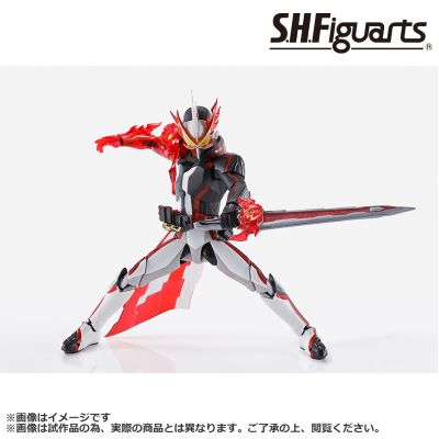一番赏 S.H.Figuarts  假面骑士 A奖  假面骑士圣刃 勇气之龙 透明红