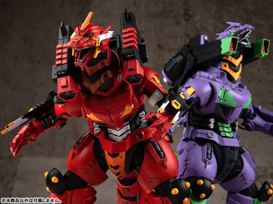 哥斯拉VS新世纪福音战士 3式机龙(改) EVA2号机配色Ver.