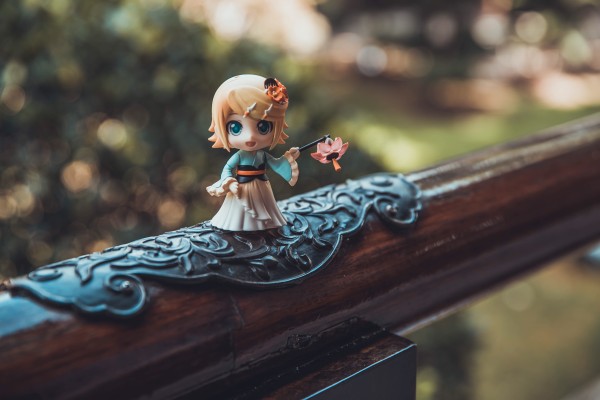 粘土人#768 VOCALOID 镜音铃 中秋明月Ver.