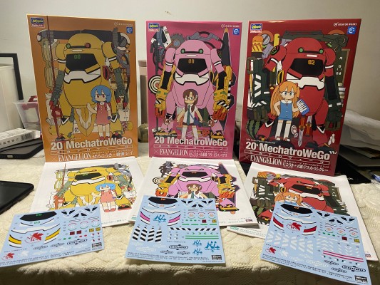 20 机动机器人WeGo EVA联动系列 Vol.3“8号机”+ 真希波・真理・伊拉丝多莉亚斯