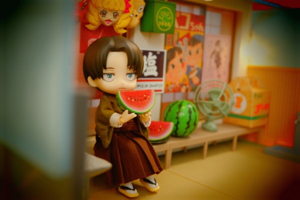 粘土人#390 进击的巨人 利维尔