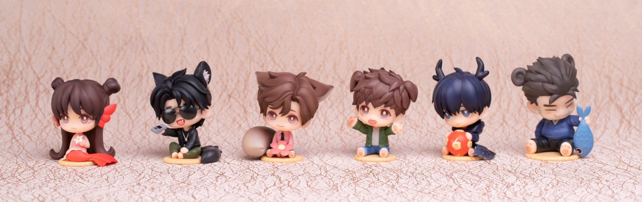 盗墓笔记Q版盒蛋第二弹 萌兽系列