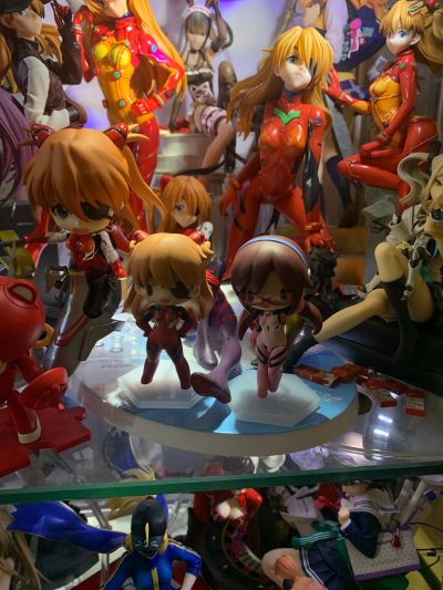 EVA系列 迷你陈列品手办～Q～feat.三月八日Vol.2 新世纪福音战士 惣流·明日香·兰格雷