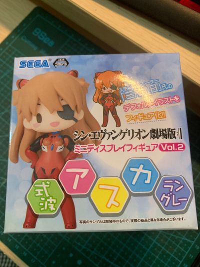 EVA系列 迷你陈列品手办～Q～feat.三月八日Vol.2 新世纪福音战士 惣流·明日香·兰格雷