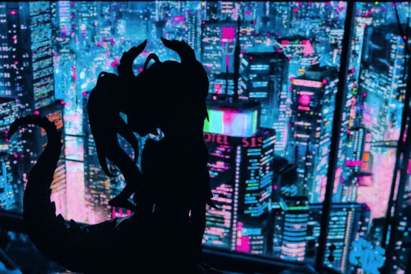 压泡面  初音未来 小恶魔