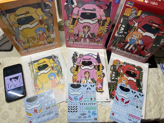 20 机动机器人WeGo EVA联动系列 Vol.3“8号机”+ 真希波・真理・伊拉丝多莉亚斯