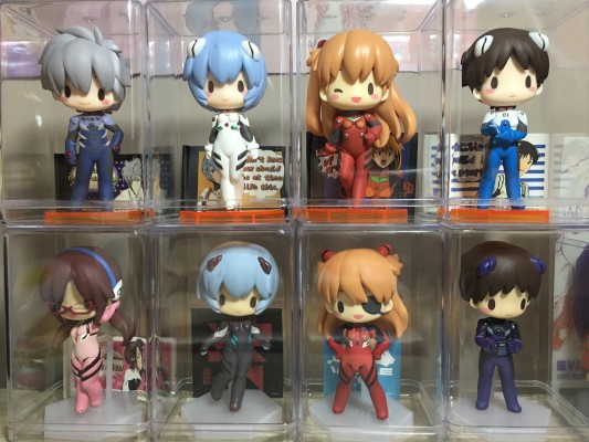 EVA系列 迷你陈列品手办～破～feat.三月八日Vol.3 新世纪EVA 绫波丽 