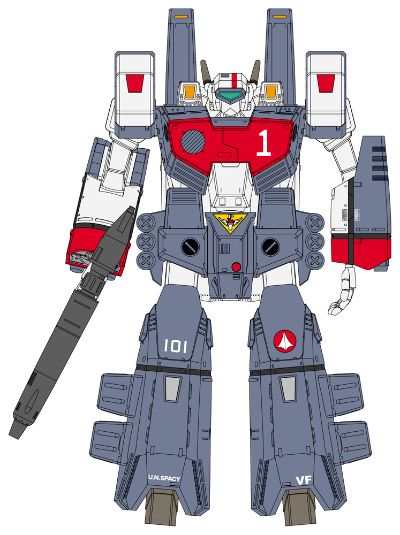 30 超时空要塞系列 VF-1J 装甲女武神