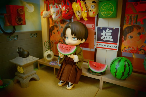 粘土人#390 进击的巨人 利维尔