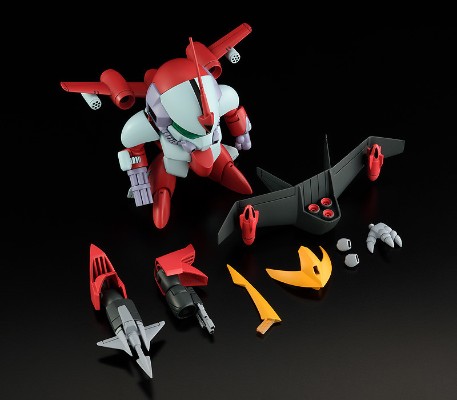 PLAMAX MS-17 魔神英雄传  赛康德枪 与 空军一号 配件