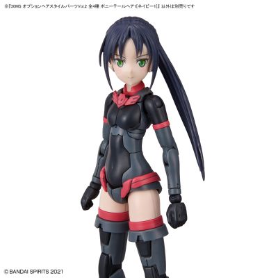 30MS 扩展发型配件第二弹 马尾辫1(深蓝色1)