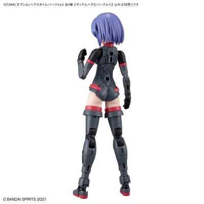 30MS 扩展发型配件第二弹 中短发2(紫色1)