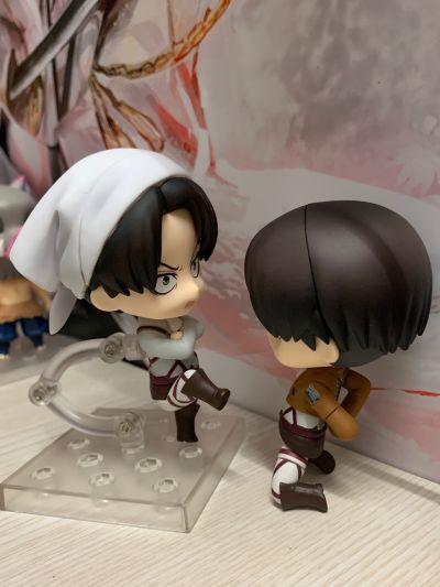 粘土人 #417 进击的巨人 利维尔 清洁