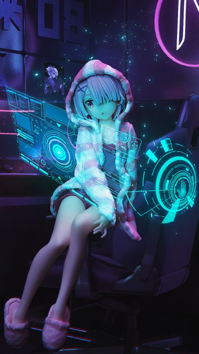 压泡面 Re：从零开始的异世界生活 拉姆 居家服