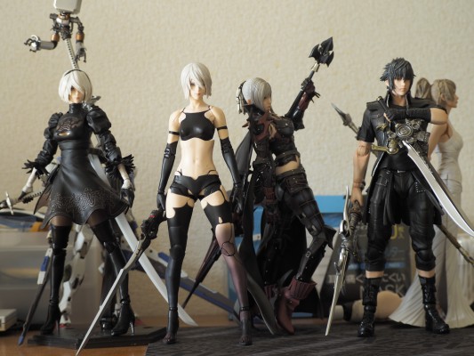 PlayArts改 尼尔：自动人形 寄叶A型二号 DX版