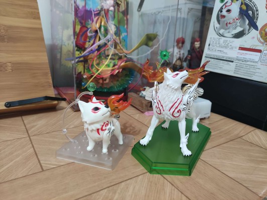 粘土人 #1365‐DX 大神 一寸&天照大神 DX