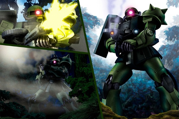 ROBOT魂 ＜SIDE MS＞机动战士高达 第08MS小队  MS-06JC 陆战型扎古Ⅱ JC型 动画版