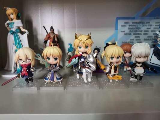 粘土人#1532-DX Fate/Grand Order Lancer 阿尔托莉雅·潘德拉贡＆ 东·斯塔利恩