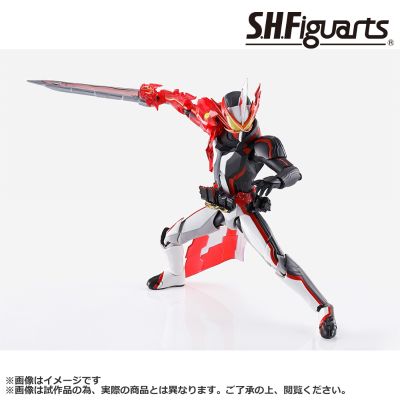 一番赏 S.H.Figuarts  假面骑士 A奖  假面骑士圣刃 勇气之龙 透明红