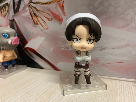 粘土人 #417 进击的巨人 利维尔 清洁