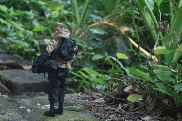 EBS001 原创故事珍藏人偶 极限战境 武士 崎藤克雷格