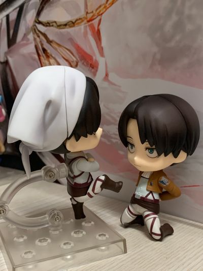 粘土人 #417 进击的巨人 利维尔 清洁