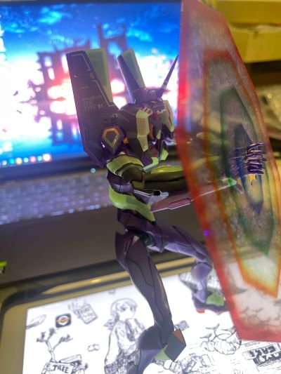 RG 新世纪福音战士新剧场版：序 通用人形决战兵器 人造人 EVA初号机 (夜间战斗样式)